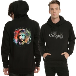 Kurt Cobain Black Pullover Hoodie Cool