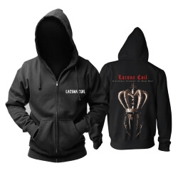 Lacuna Bobini Kırık Taç Halo Hoody İtalya Metal Müzik Hoodie