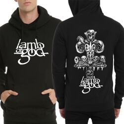Lamb of God Band Pullover Hoodie for Women