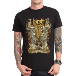 Lamb of God Band Tshirt Black Metal Tee For Men