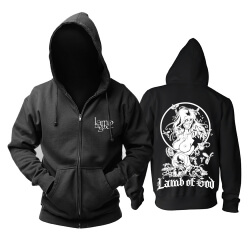 Lamb Of God Hooded Sweatshirts Us Hard Rock Metal Music Band Hoodie