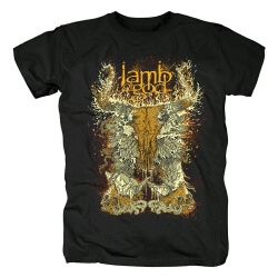 Tanrı Kuzu Bize Tişörtleri Hard Rock Metal Tişört