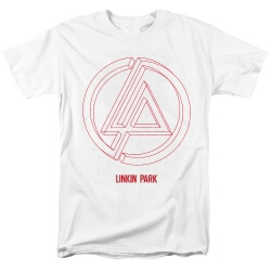 T-shirt da rocha de Califórnia do T da faixa de Linkin Park