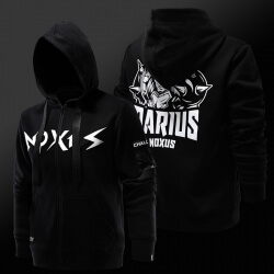 LOL Darius Sweat à capuche League of Legends La main de Noxus Sweatshirt 