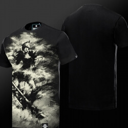 LOL Riven Tshirt Imprimantă cu cerneală Exile League of Legends T-shirt
