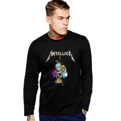 เสื้อแขนยาวสีดำ Metallica Band