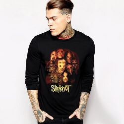 Long Sleeve Slipknot T-Shirt Cool