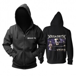 Megadeth Hoody United States Metal Rock Sweat à capuche