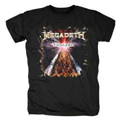 T-shirt de Megadeth nós rocha do metal