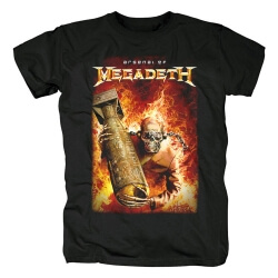 Megadeth Tees Us Metal Rock T-Shirt