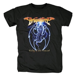 Gráfico do metal t-shirt t-shirt da faixa de Dragonforce