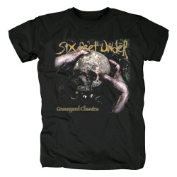 Maglietta Metal Rock Band Tees Six Feet Under