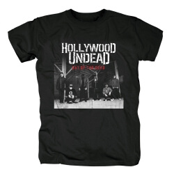 Metallfelsen-Grafik Hollywood-untoter Tag des toten T-Shirts