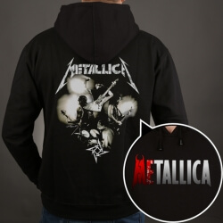 Erkekler için Metallica Band Kazak Hoodie