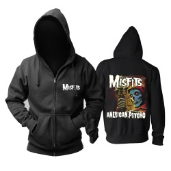 Misfits American Psycho Hoodie Hard Rock Punk Mikina s kapucňou