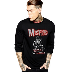 The Misfits Long Sleeve T-Shirt Rock Music Heavy Metal Tee