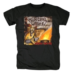 Kommunal affalds-T-shirt Metal Rock Grafiske T-shirts