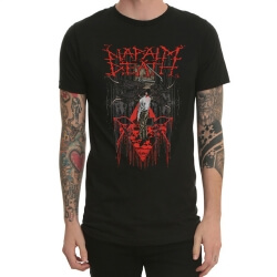 Napalm Metal Rock Print T-Shirt