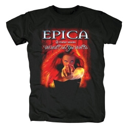 Netherlands Epica T-Shirt Metal Punk Rock Band Graphic Tees