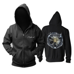 Nightwish o corvo, a coruja e a pomba Moletom Com Capuz Hoodie da música do metal de Finlandia