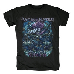 Nocturnal Bloodlust Libra T-shirts Japan Metal Rock T-shirt