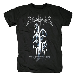 Norway Black Metal Punk Graphic Tees Emperor Band T-Shirt