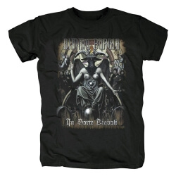 Norge Black Metal Punk grafiske tees kvalitet Dimmu Borgir T-shirt