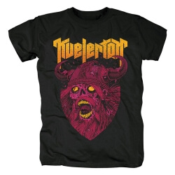 T-shirt grafica punk rock band norvegese Kvelertak