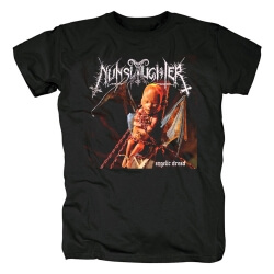 Nunslaughter Tees Us Hard Rock T-Shirt