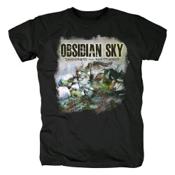 Obsidian Sky T-Shirt Hard Rock Band Shirts