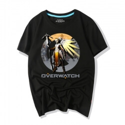  Overwatch Karakterler Mercy Tişörtlerin