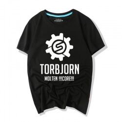  Tshirt de Torbjorn dos caráteres de Overwatch