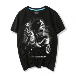 T-shirt Darkness Sombra d'Overwatch