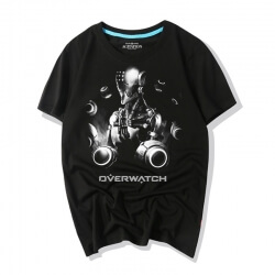  Jogo de Overwatch Camisetas Escuridão Zenyatta Camisetas