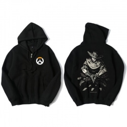 Overwatch Mccree Sweatshirt Men Black Sweater