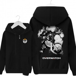 Overwatch Roadhog sweatshirt mænd sorte hættetrøjer