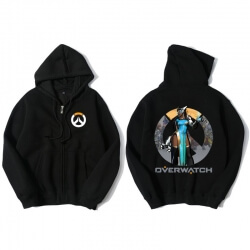 Symmetra kukuletalı Sweatshirt erkek siyah hoodie izle