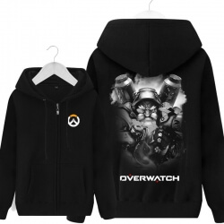 Overwatch Torbjorn Sweatshirt mens Black Hoodie