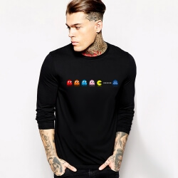 Pac-Man 8Bits Long Sleeve Tshirt