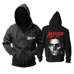 Felpa con cappuccio musicale Alesso con cappuccio personalizzata