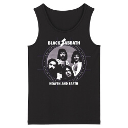 T-shirt noir personnalisé Black Sabbath Tees