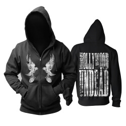 Kişiselleştirilmiş Hollywood Undead Kapşonlu Tişörtü Metal Müzik Hoodie