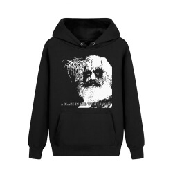 Kişiselleştirilmiş Marxthrone Kapşonlu Tişörtü Metal Müzik Hoodie