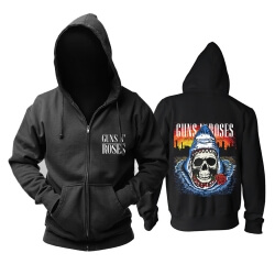 Nos personalizados Guns N 'Roses Hoodie Punk Rock Band Sweat Shirt