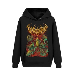 Personalisierte Vulvodynia Kapuzenpullis Metal Music Band Hoodie