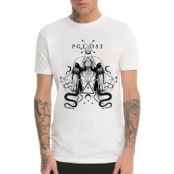 Pg. Lost Band T-Shirt White Heavy Metal Tee
