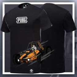 Jucătorii cunoscuți Battlegrounds T-shirt Pubg Black Tee Shirt