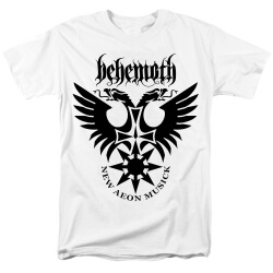 Quality Behemoth Band Abyssus Abyssum Invocat T-Shirt Black Metal Tshirts