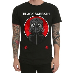 Tshirt noir de qualité de Sabbath Rock pour des hommes