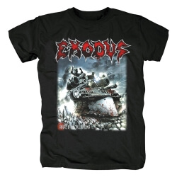 Kalite Exodus Band Kürek Başlı Öldürmek Makine Tişörtlerin İngiltere Metal T-Shirt